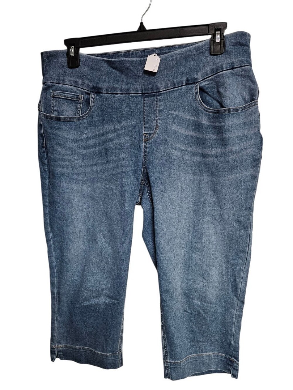 Cato Women’s Cropped Stretch Jeans - Blue Wash